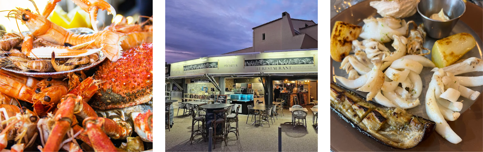 La Case Du Pêcheur - Restaurant Marseillan - Restaurant Cap d'Agde - Restaurant Marseillan plage