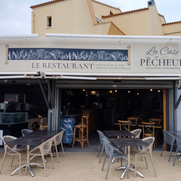 La Case Du Pêcheur - Restaurant Marseillan - Restaurant Cap d'Agde - bien manger MARSEILLAN